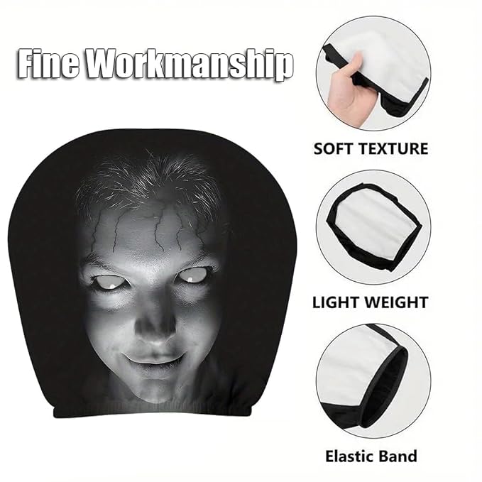 Scary Car Headrest Covers (Pack of 2)