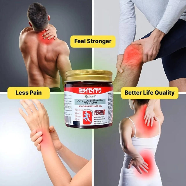 Japanese Massage Thermal Gel - Herbal Ingredients (Buy 1 Get 1 FREE)